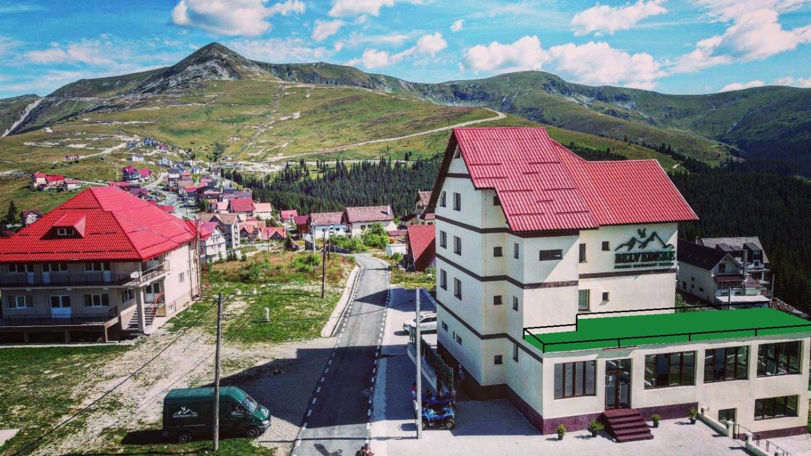 Pensiunea Belvedere Ranca Bagian luar foto
