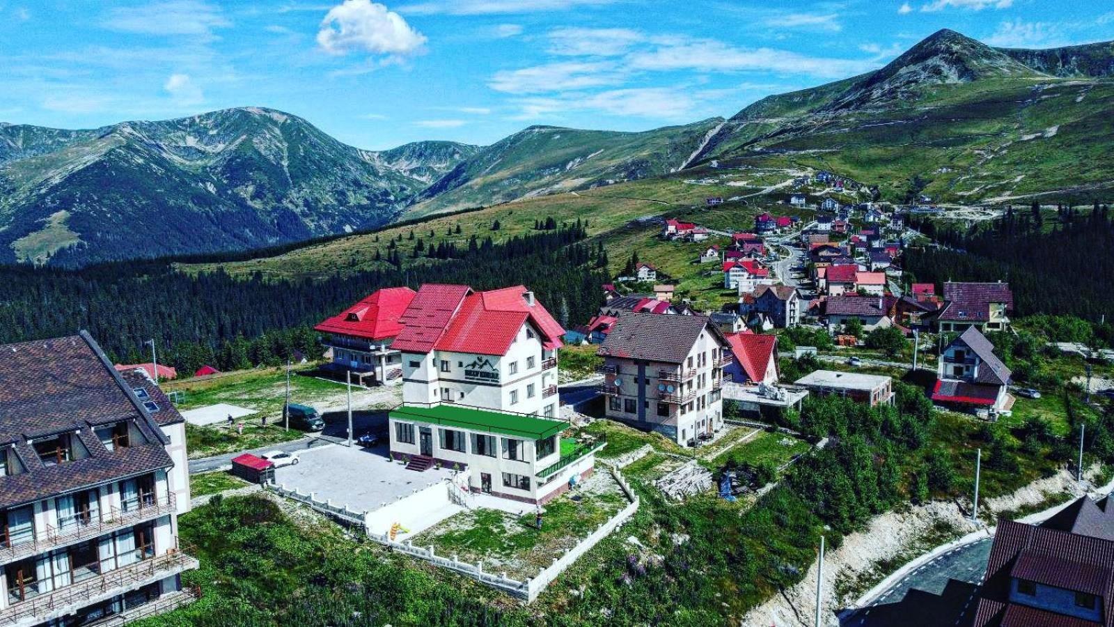 Pensiunea Belvedere Ranca Bagian luar foto